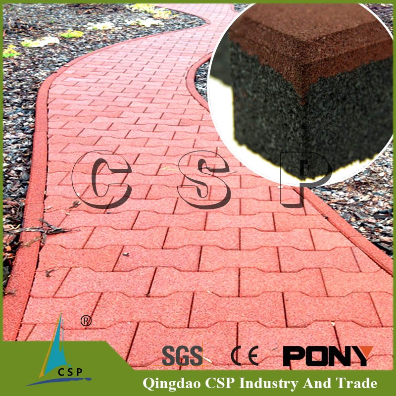 outdoor play rubber paver